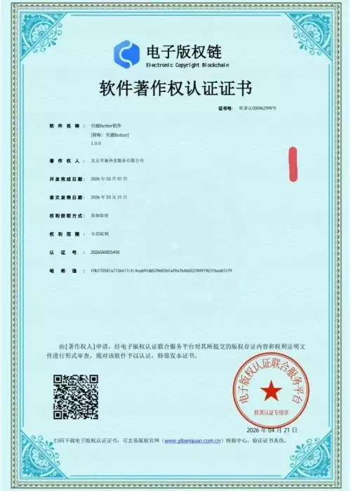 软件著作权认证证书